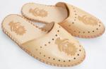 Home Leather Slippers for Women, size 7